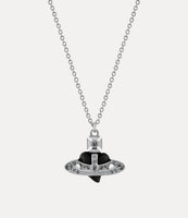 Vivienne Westwood Diamante Heart Pendant Necklace