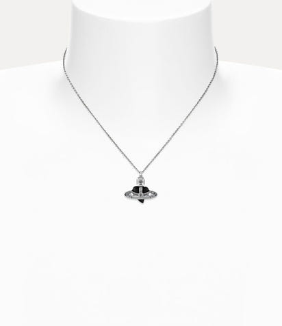Vivienne Westwood Diamante Heart Pendant Necklace