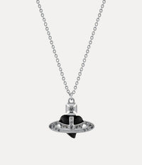 Vivienne Westwood Diamante Heart Pendant Necklace