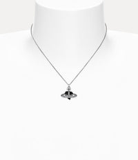 Vivienne Westwood Diamante Heart Pendant Necklace